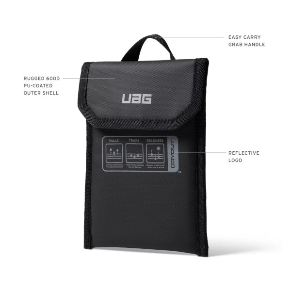 Фото - Чехол для смартфона UAG осушитель с технологией DRYOUT Active Moisture-Removal, Black (98418211V4040)