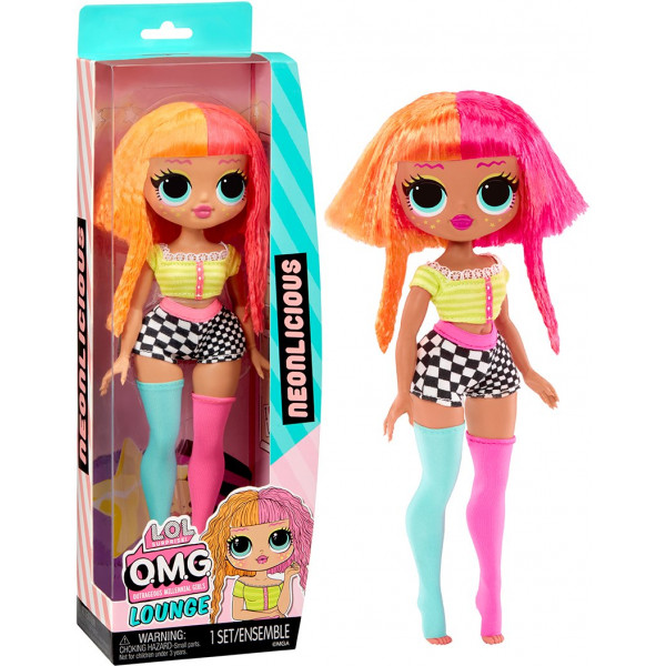 Фото - Колекційна лялька L.O.L. Surprise! "OPP OMG" - ЛЕДІ-НЕОН (985679)