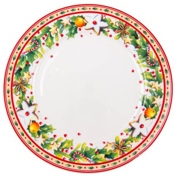 Фото - Тарелка десертная Lefard Christmas collection 21 см (986-115)