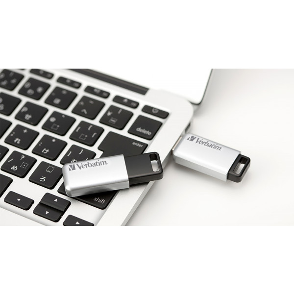 Фото - Флеш USB Verbatim Secure Pro with 256 AES -64 ГБ (98666)