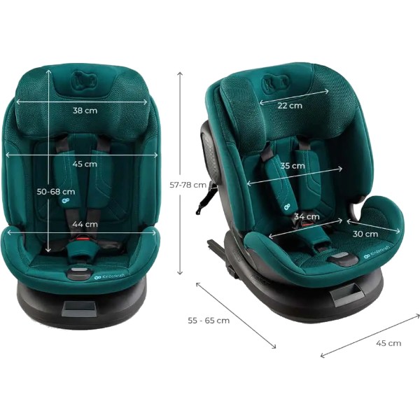 Фото - Автокрісло Kinderkraft Xpedition 3 i-Size Green (KCXPED03GRE0000)