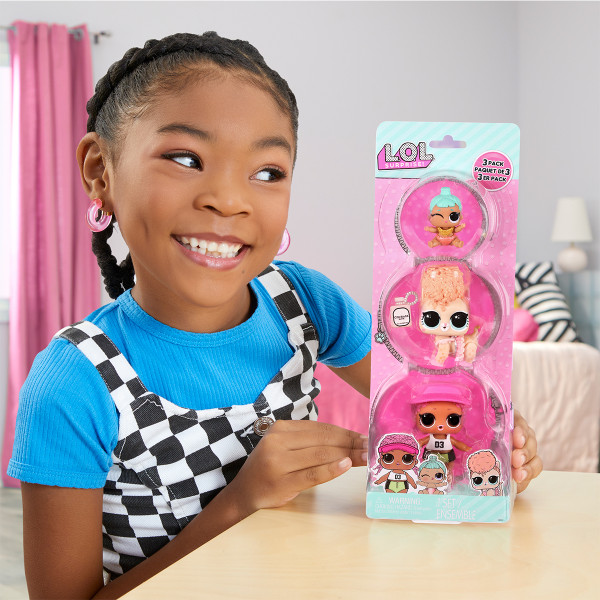 Фото - Кукольный набор L.O.L. Surprise! "OPP Tot + Pet + Lil Sis" - СПАЙКИ, КИТТИ, ЛИЛ ДЖЕННИ (987895)