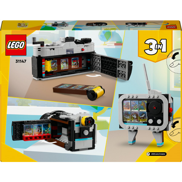 Фото - Конструктор LEGO Creator Ретро фотокамера (31147)
