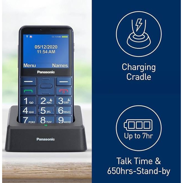 Фото - Мобильный телефон Panasonic KX-TU155EXCN Blue