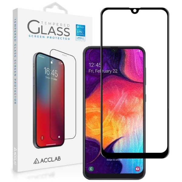 Фото - Захисне скло для смартфону ACCLAB Full Glue for Samsung Galaxy A50 SM-A505 Black (1283126508592)