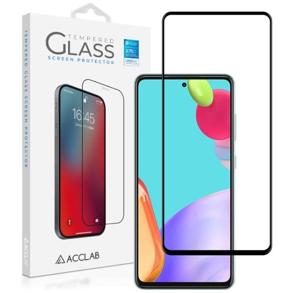 Фото - Захисне скло для смартфону ACCLAB Full Glue for Samsung Galaxy A52 SM-A525 Black (1283126510540)