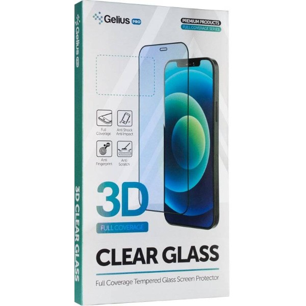 Фото - Защитное стекло для смартфона Gelius Pro 3D for iPhone 14 Pro Black (93182)
