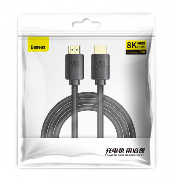 Фото - Кабель HDMI Baseus HDMI M-M 2m (CAKGQ-K01)