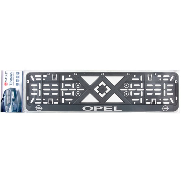 Фото - Рамка под номер Bi-Plast OPEL (BP-279)