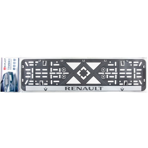 Фото - Рамка под номер Bi-Plast RENAULT (BP-233)