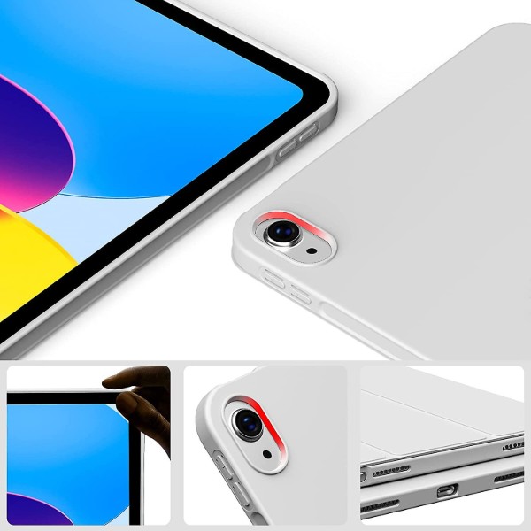 Фото - Чехол для планшета BeCover Tri Fold Soft TPU с креплением for Apple iPad 10.9" (2022/2024)/iPad (А16) 2025 11"" Gray (708461)