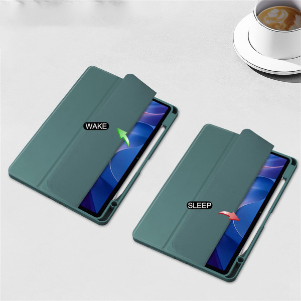 Фото - Чохол для планшета BeCover Soft Edge з кріпленням для стілусу for Xiaomi Redmi Pad 2 11.0" Dark Green (713658)
