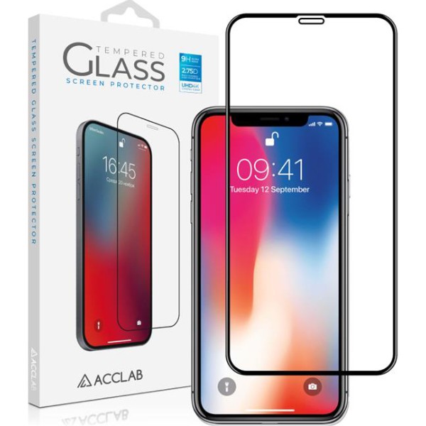 Фото - Захисне скло для смартфону ACCLAB Full Glue for Apple iPhone 11 Pro/X/XS Black (1283126508189) Фото - Захисне скло для смартфону ACCLAB Full Glue for Apple iPhone 11 Pro/X/XS Black (1283126508189)