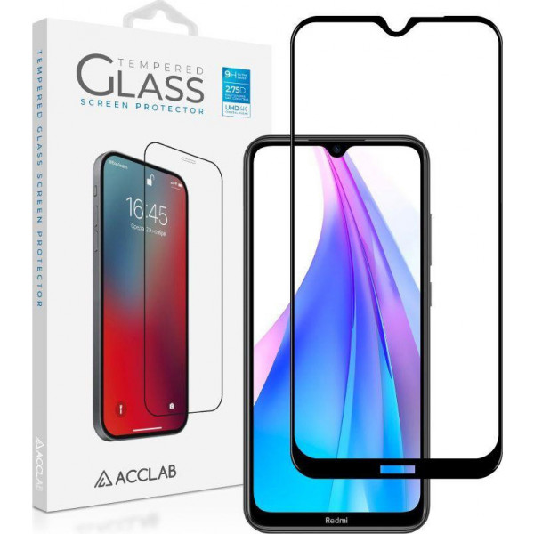 Фото - Захисне скло для смартфону ACCLAB Full Glue for Xiaomi Redmi Note 9 Black (1283126508783)