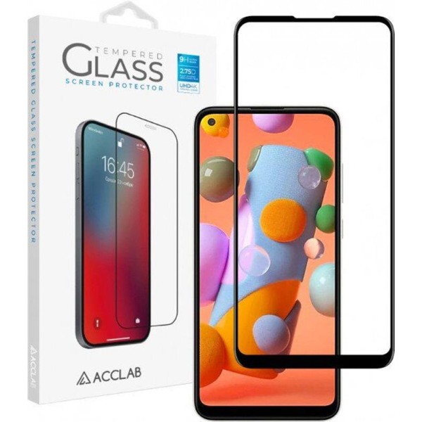 Фото - Защитное стекло для смартфона ACCLAB Full Glue for Samsung Galaxy A11 SM-A115/M11 SM-M115 Black (1283126508523)