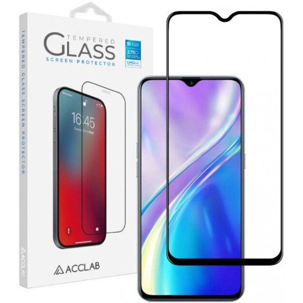 Фото - Захисне скло для смартфону ACCLAB Full Glue for Realme XT Black (1283126508448)