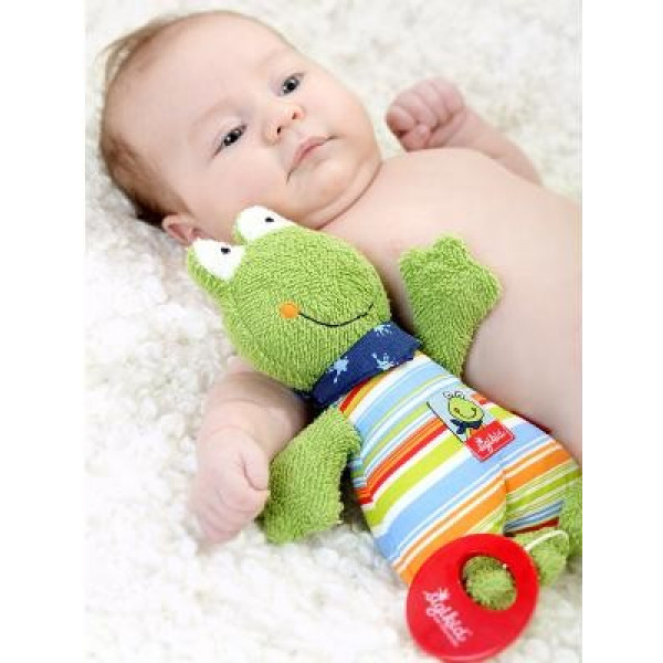 Фото - М'яка іграшка Sigikid Жаба 23 см (48895SK)