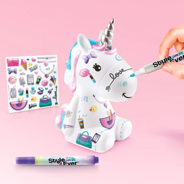 Фото - Набір для декупажу та розпису Canal Toys Style 4 Ever Мої улюбленці - Родина сяючіх єдинорогів (OFG287/1)