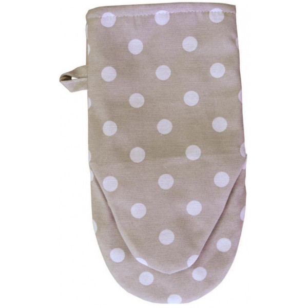 Фото - Прихватка-рукавиця Прованс горох беж (009476)