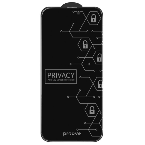 Фото - Защитное стекло для смартфона Proove Privacy iPhone 18 Pro Max black (PGPPRI18PM01)