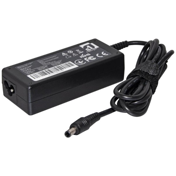 Фото - Зарядное устройство для ноутбука 1stCharger Samsung 60W 19V 3.16A 5.5x3.0 силовой кабель (AC1STSA60WA)