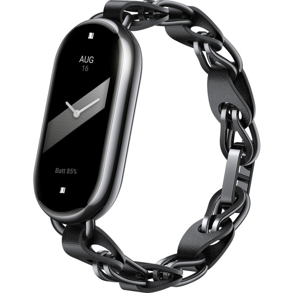 Фото - Ремешок для фитнес-браслета Xiaomi Smart Band 8/9 Chain Strap Black