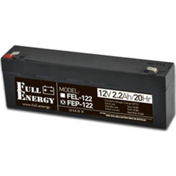 Фото - Акумулятор для ДБЖ Full Energy 12V 2.2AH (FEP-122) AGM