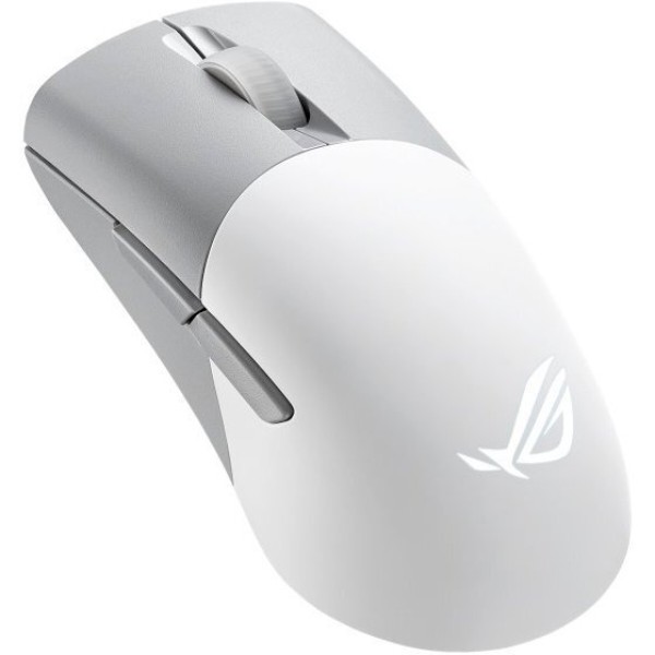 Фото - Миша бездротова ігрова Asus ROG Keris AimPoint RGB USB/WL/BT White (90MP02V0-BMUA10)