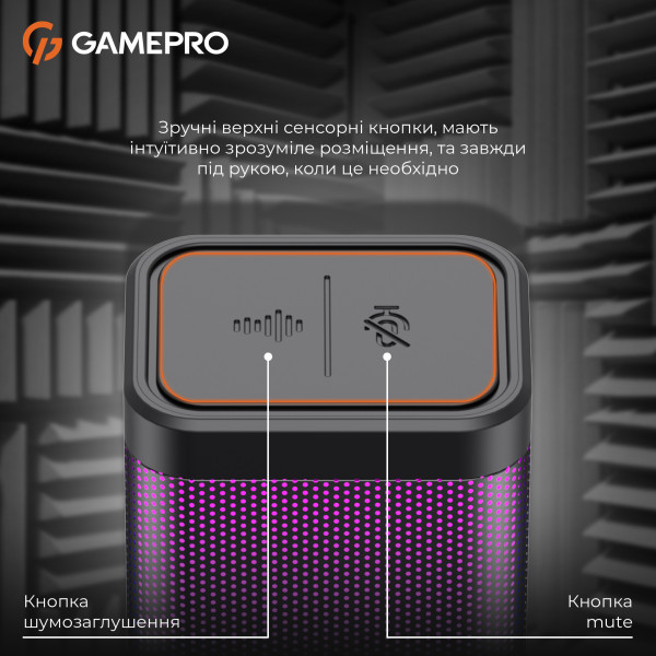 Фото - Мікрофон до комп'ютера GamePro Genesis X-Arctic (UGM117B)