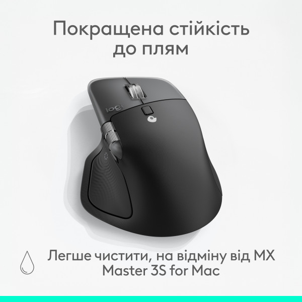 Фото - Миша бездротова Logitech MX Master 4 for Mac Performance Space Black (910-007577)