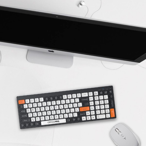 Фото - Клавиатура беспроводная OfficePro SK985BO