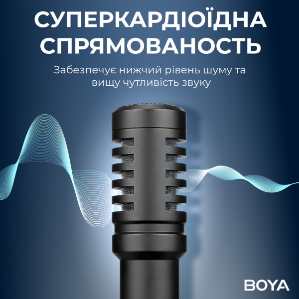 Фото - Мікрофон для відеокамери Boya BY-MM1+