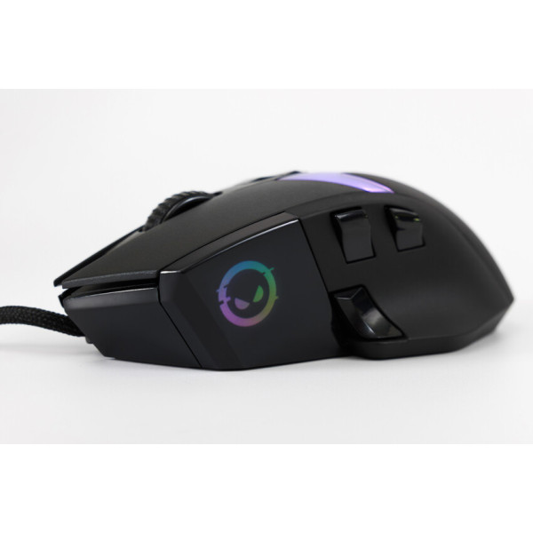 Фото - Мышь проводная игровая Lorgar MSP80 Wired Gaming Mouse Pro Black (LRG-MSP80-BK)