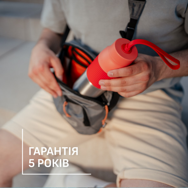 Фото - Термопляшка Tefal N2193310 BeYou Twist Screw Lid 0,7 л помаранчева