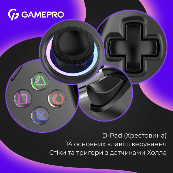 Фото - Геймпад GamePro GPS20BDOC Black