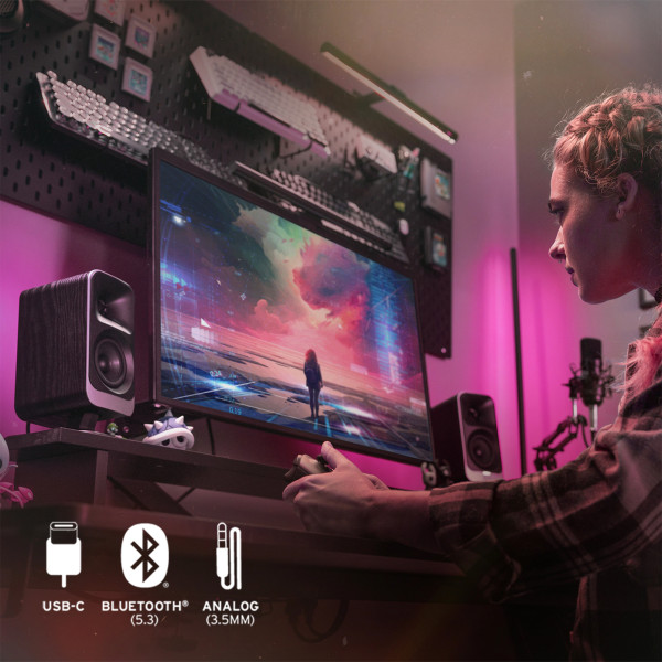 Фото - Компьютерная акустика 2.1 Klipsch ProMedia Lumina 2.1 Black (1080091)