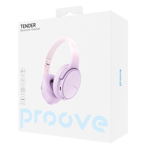 Фото - Навушники накладні бездротові Proove Tender Purple (488600011)