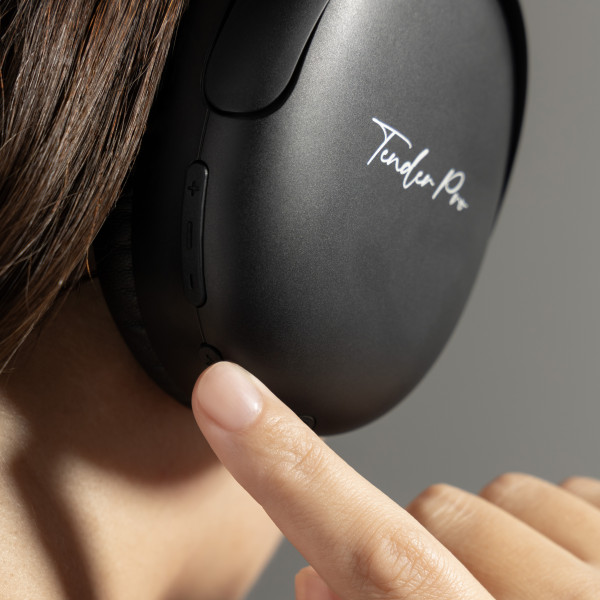 Фото - Наушники накладные беспроводные Proove Tender Pro (APP) black (HPTP0001AP01)