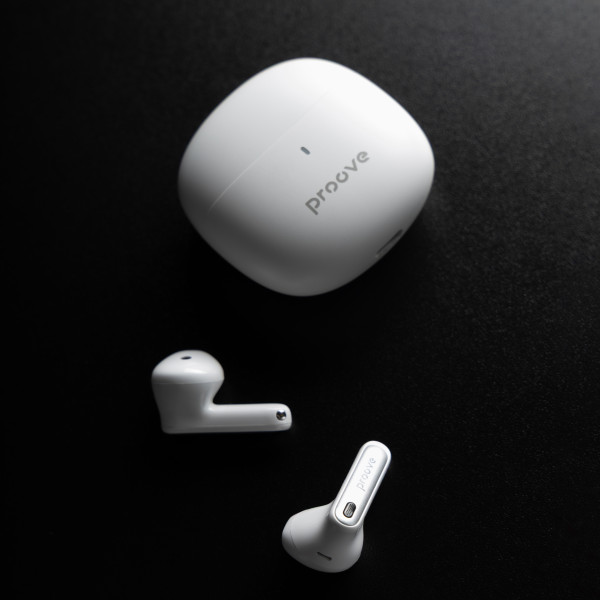 Фото - Навушники вкладиші бездротові TWS Proove Intro TWS (APP) White (TWYP53002202)