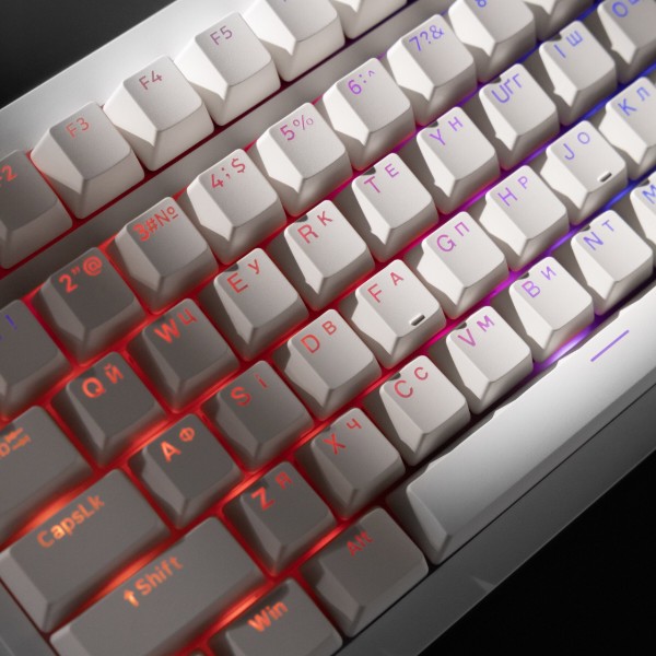 Фото - Клавіатура бездротова ігрова Proove Gaming Slicker Special Edition (Ukraine Layout) white (WKSLSE022402)