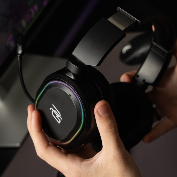 Фото - Гарнітура бездротова ігрова Proove Gaming Rapture (APP) Black (GHRP00010001)