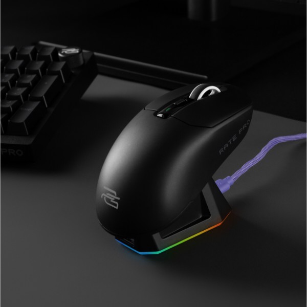 Фото - Мышь беспроводная игровая Proove Gaming Rate Pro with Charging Dock black (WMRPCD022001)