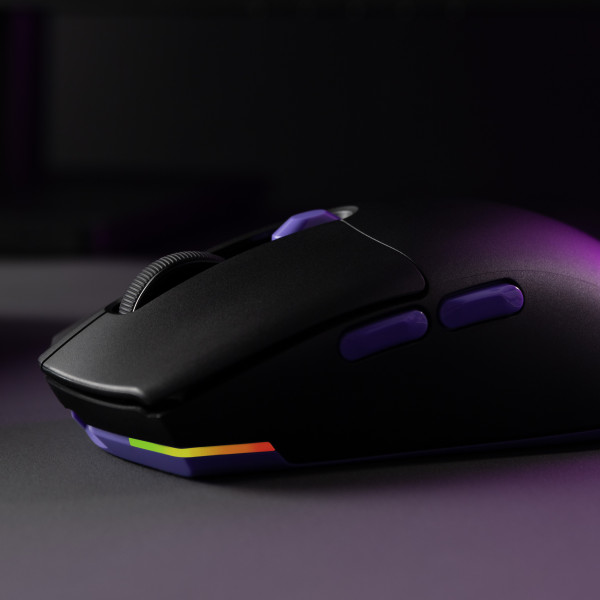 Фото - Мышь беспроводная игровая Proove Gaming Rate Special Edition Black/Purple (CMRTWRS03001)