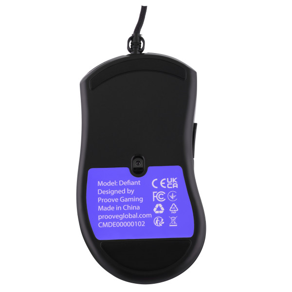Фото - Миша дротова ігрова Proove Gaming Defiant Black (CMDE00000102)