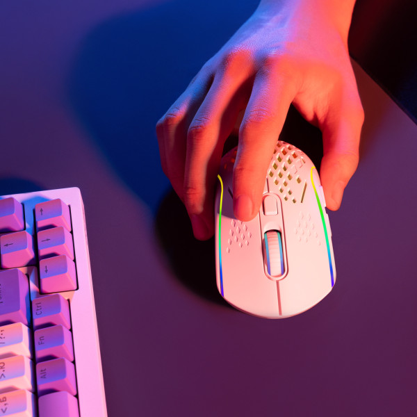 Фото - Миша бездротова ігрова Proove Gaming Buzz White (WMBU00022402)