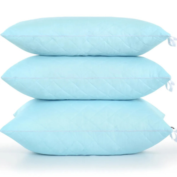 Фото - Подушка стандартна MirSon 
1268 Valentino з евкаліптом Середня 70х70 см (2200001519572)