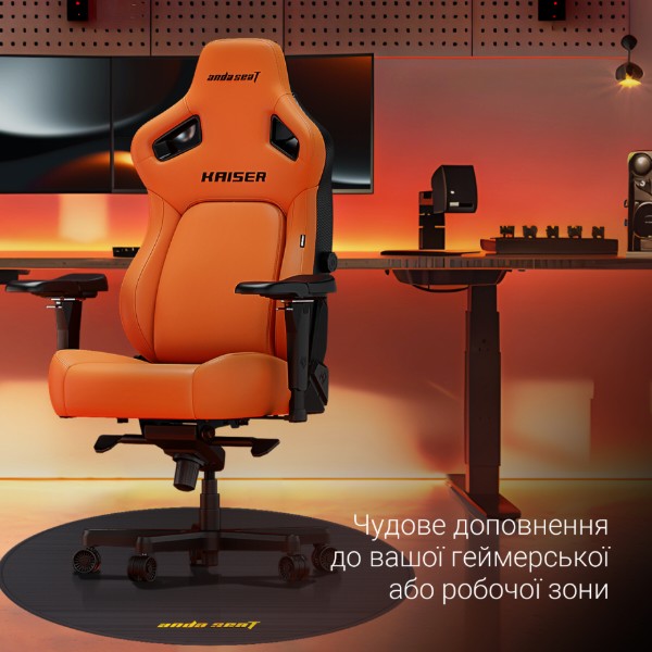 Фото - Захисний килимок під крісло Anda Seat Floormat 1m Black (AC-DT-01-B)