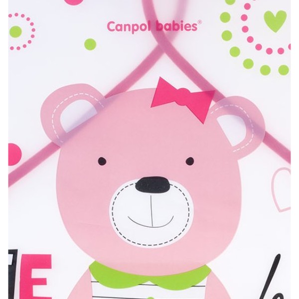 Фото - Нагрудник пластиковый Canpol babies мягкий Puppets (9/236_pin)
