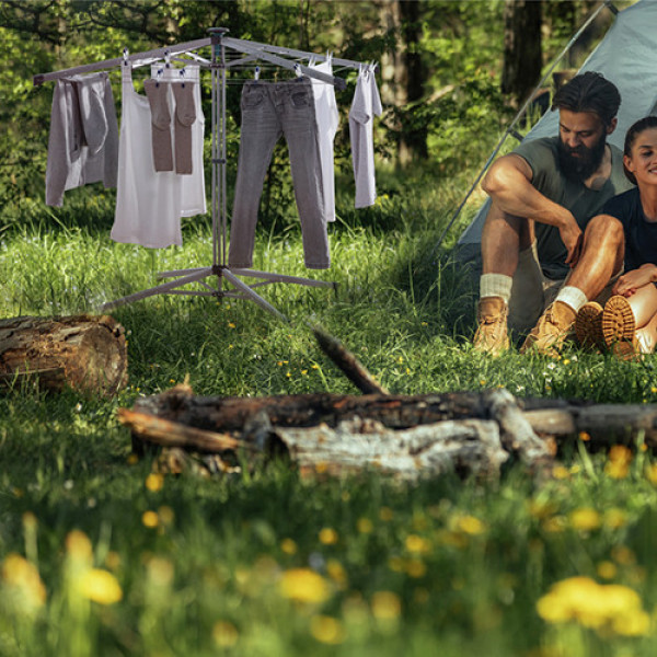 Фото - Сушарка для білизни Leifheit LINOPop up 140 (82500)