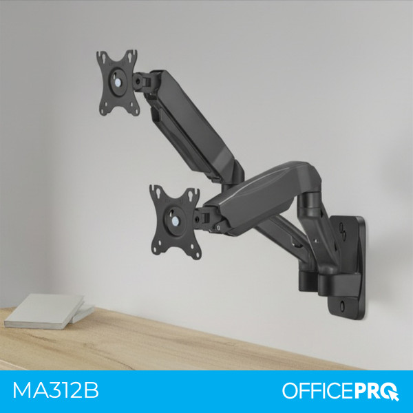 Фото - Кріплення настільне OfficePro MA312B 17-32" 2-9 кг Black
